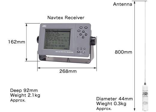 JRC Máy thu Navtex NCR-333